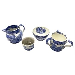 Copeland Spode Italian pattern tyg, insc