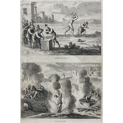 French School (19th century): Torture Scenes, set of eight engravings variously titled 30cm x 20cm (8)