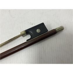 Wooden violin bow