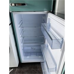 Amica - fridge freezer in light blue finish - THIS LOT IS TO BE COLLECTED BY APPOINTMENT FROM DUGGLEBY STORAGE, GREAT HILL, EASTFIELD, SCARBOROUGH, YO11 3TX