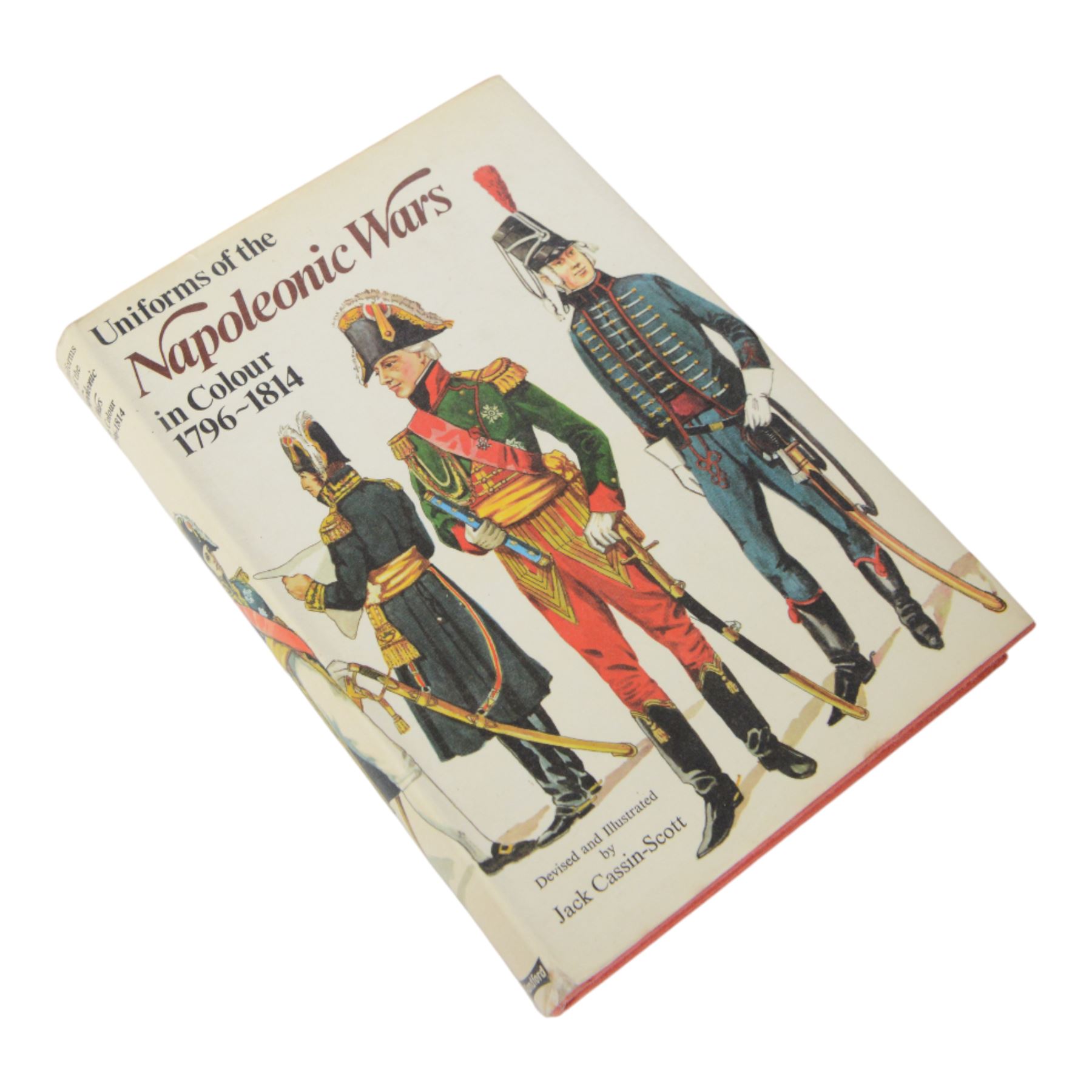 Twelve books on the Napoleonic Wars, Napoleon, Waterloo and Uniforms of British and French Regiments in the Napoleonic Wars etc
