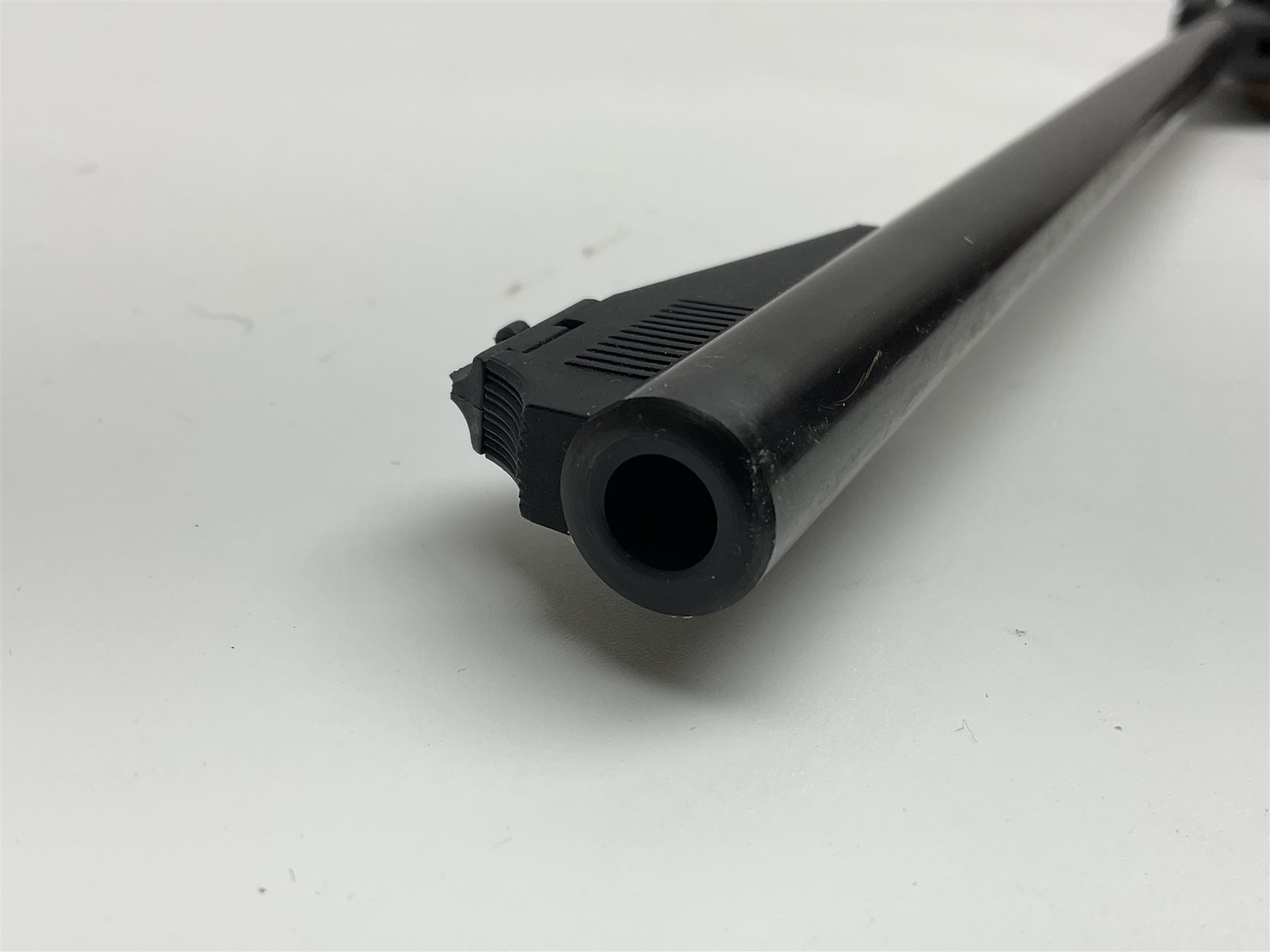 BSA Meteor Mk7 .22 air rifle with break barrel action L110cm overall no.WE-331279-14; in original cardboard box NB: AGE RESTRICTIONS APPLY TO THE PURCHASE OF THIS LOT.