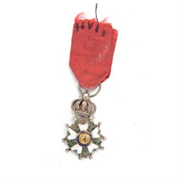 French Legion D'Honeur Half size Second Empire medal, circa1821-50
