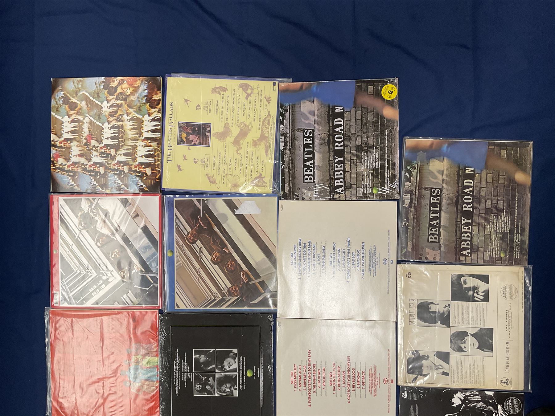 The Beatles vinyl LPs including 'Past Masters', 'Sgt Peppers Lonely Hearts Club Band', 'Rubber Soul', 'Let It Be', 'Yellow Submarine Songtrack' etc (23)