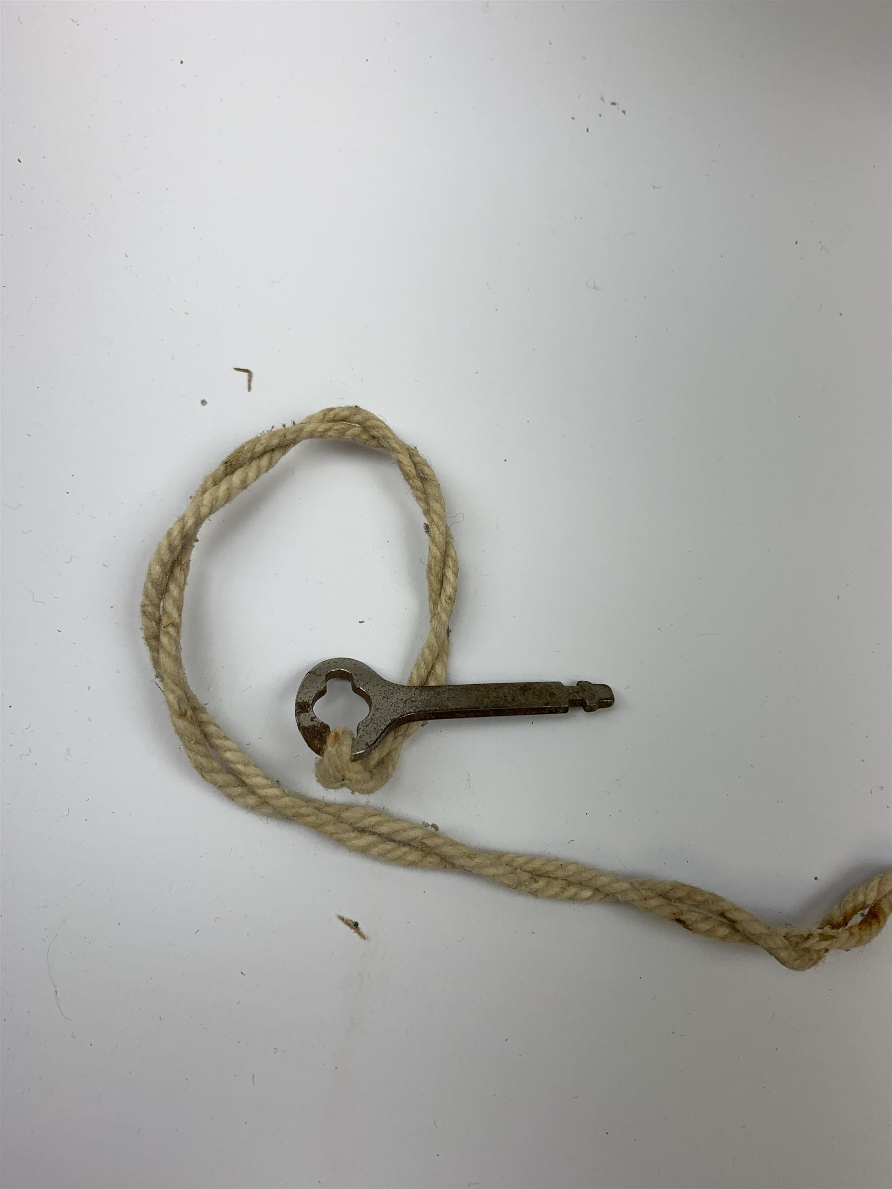 A cased vintage Singer hand crank sewing machine. 