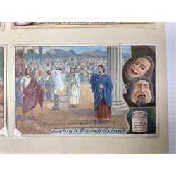 Six original Liebig watercolour illustrations:  'Le Masque' 1912