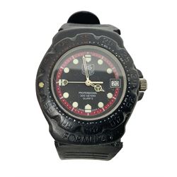 Tag Heuer Formula 1 wristwatch, Ref. 383.513/1, on rubber strap