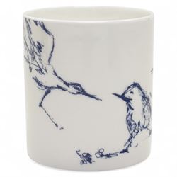 Tracey Emin (British 1963-); 'Docket and His Bird' Collection mug, in original Royal Academy of Arts box, H8cm