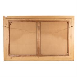 Abraham Hulk Jnr. (British 1844-1922): 'On the Mole - Surrey', oil on canvas signed, titled on the stretcher verso 75cm x 126cm