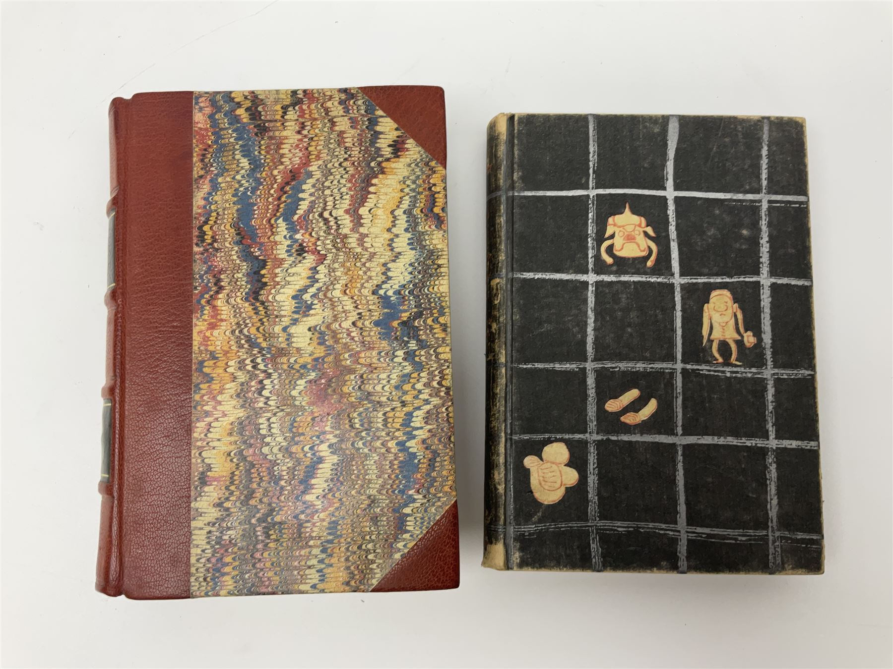 Bertin M. & Breton M.: China Its Costume, Arts, Manufactures etc. 1812 Stockdale London. Four volumes in one. Hand coloured plates. Half leather binding; Doolittle Rev. Justus: Social Life of the Chinese. 1868. Illustrated. Rebound in half morocco with marbled boards; and three other books of eastern interest (5)