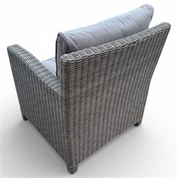 Kettler Rattan garden suite, Grey