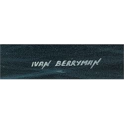 Ivan Berryman (British 1958-): Naval Ship's Portrait of a Dido-Class Cruiser, oil on canvas signed 39cm x 59cm 
Provenance: with Bosleys Military Auctioneers Marlow 1st Sept. 2010 Lot 742

