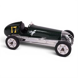 Authentic Models BB Korn model car in green, L52cm, H18cm
