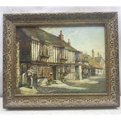Donald Greig (British 1916-2009): 'Wingham - Kent' and 'Old Sussex', pair oils on board signed, titled verso 28cm x 36cm (2)
