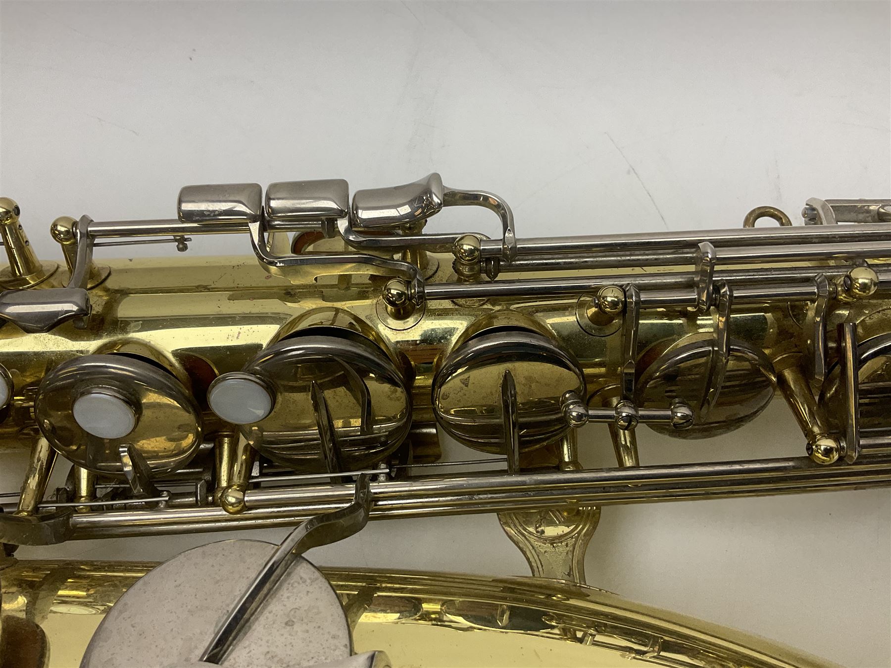 Yamaha YTS-23 tenor saxophone, serial no.021481; in fitted case with crook and accessories.