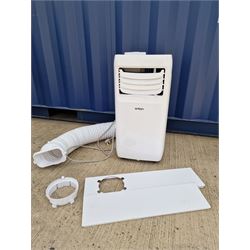 Orkan mobile air conditioning unit in white with remote and instruction manual  - THIS LOT IS TO BE COLLECTED BY APPOINTMENT FROM DUGGLEBY STORAGE, GREAT HILL, EASTFIELD, SCARBOROUGH, YO11 3TX
