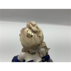 Coalport limited edition Millennium Ball figure, Moon, no 727/2500, boxed with certificate