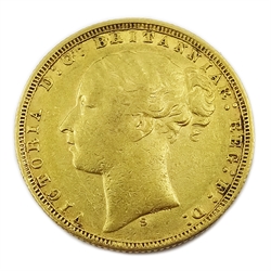  Queen Victoria 1876 gold full sovereign  