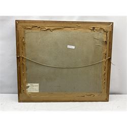 Thomas Leslie Kerkham (British 1918-1986): Lakeside Scene, oil on board signed 50cm x 60cm