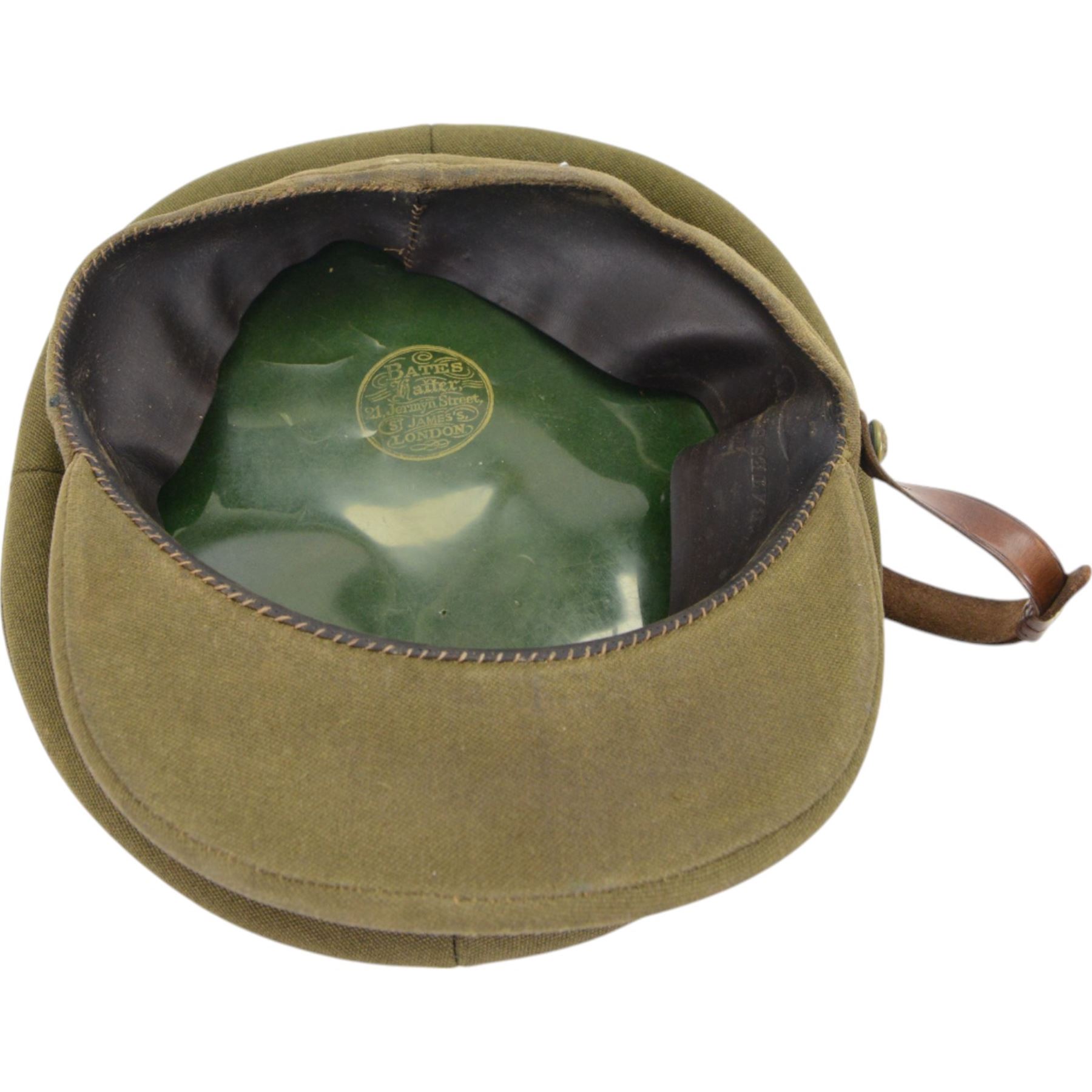 Collection of military caps, including Green Howards forage cap by Herbert Johnson, Officer's Royal Artillery cap by Bates Hatters, Glengarry cap by Mackie and Co etc 