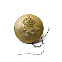 S. Halkyard - Group of four WWII medals comprising War Medal, Defence Medal, France & Germany Star and 1939-45 Star in box of issue, RAF badge and button