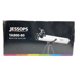 Jessops TA800-80 reflector telescope in box