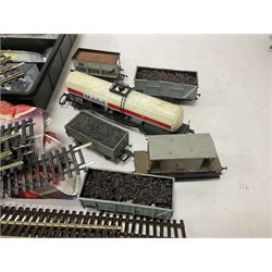 Various makers ‘00’ gauge - Hornby DCC ready LNER 4-6-2 ‘The Mallard’ no.4468 in blue with original box; Lima British Railway Class 33 Bo-Bo diesel locomotive no.33025; quantity of coaches, wagons and track to include Hornby, Lima, Tri-Ang etc (26) 