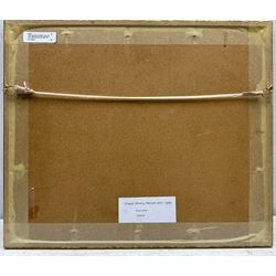 Frank Henry Mason (Staithes Group 1875-1965): 'Molens [Windmills] on the Schie', watercolour signed with initials titled and dated '99, 21cm x 28cm