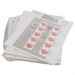 Stamps including Benham commemorative postmarked part sheets, various covers from the 'Royal Mail Millennium Collection', China modern commemorative stamps including 1997, 1998, 1999, 2000, 2001 and 2002, Queen Elizabeth II pre and post decimal issues etc, in various albums, folders and loose 