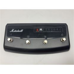 Marshall MG Series 30DFX amplifier L47.5cm; with Marshall MG fully programmable foot controller; both boxed (2)