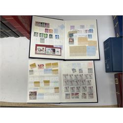 Great British stamps, including mostly used Queen Elizabeth II, various first day covers many with special postmark and printed or no address, small number of presentation packs and PHQ cards etc, housed in various stockbooks, albums and loose, in one box