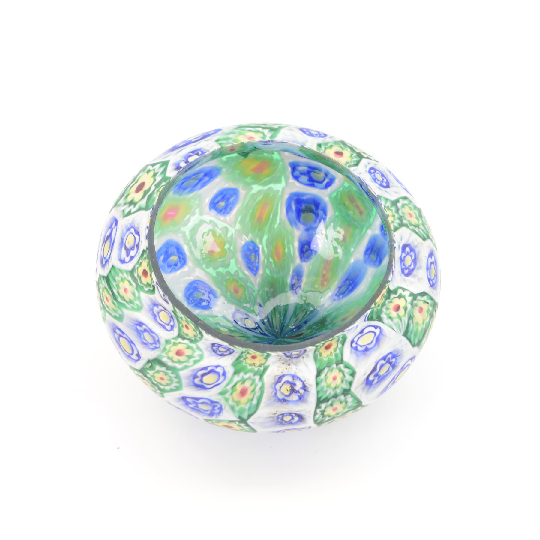 20th Century millefiori lamp shade, D15cm