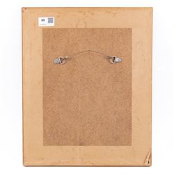 Alan Coates (British Contemporary): 'Nude 4', limited edition etching No.3/12 signed and titled 20cm x 14cm; Sarah J Venus (British Contemporary): Corsets, lino cut 21cm x 19cm; William 