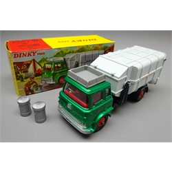  Dinky Refuse Wagon No.978 with two bins, boxed  