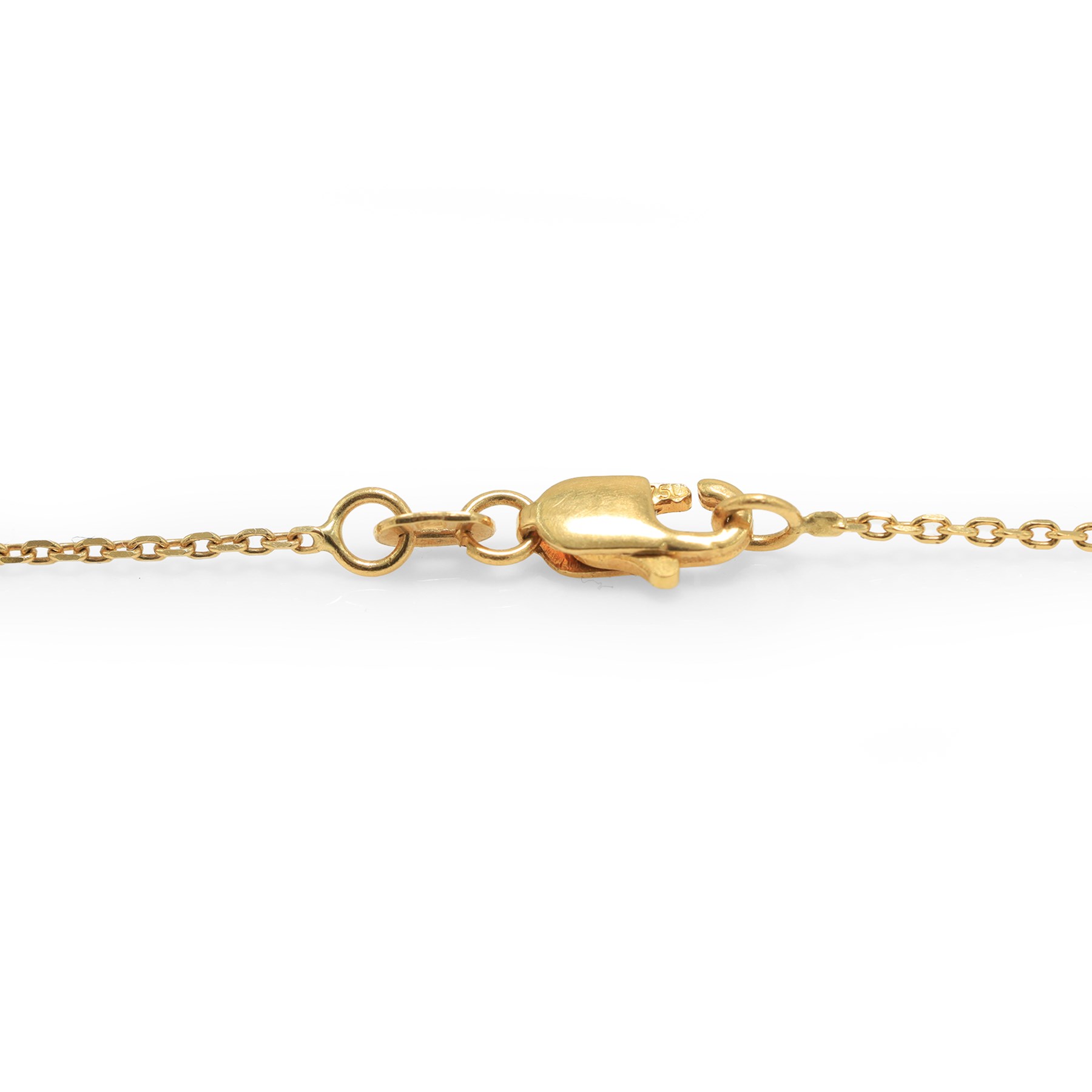 18ct gold multi gemstone set flower pendant necklace, white gold pendant pave set with citrine's, peridot's and amethyst's, surrounded by white sapphire's, on a yellow gold trace link chain necklace, both stamped