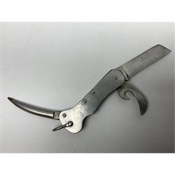 Fifteen folding/pocket knives including Swiss Army type knives with various number of blades, British army jack knife by J.H. Thompson Sheffield dated 1955 with broad arrow, promotional etc (15)