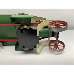 Mamod SW1 Steam Wagon in green, red and cream