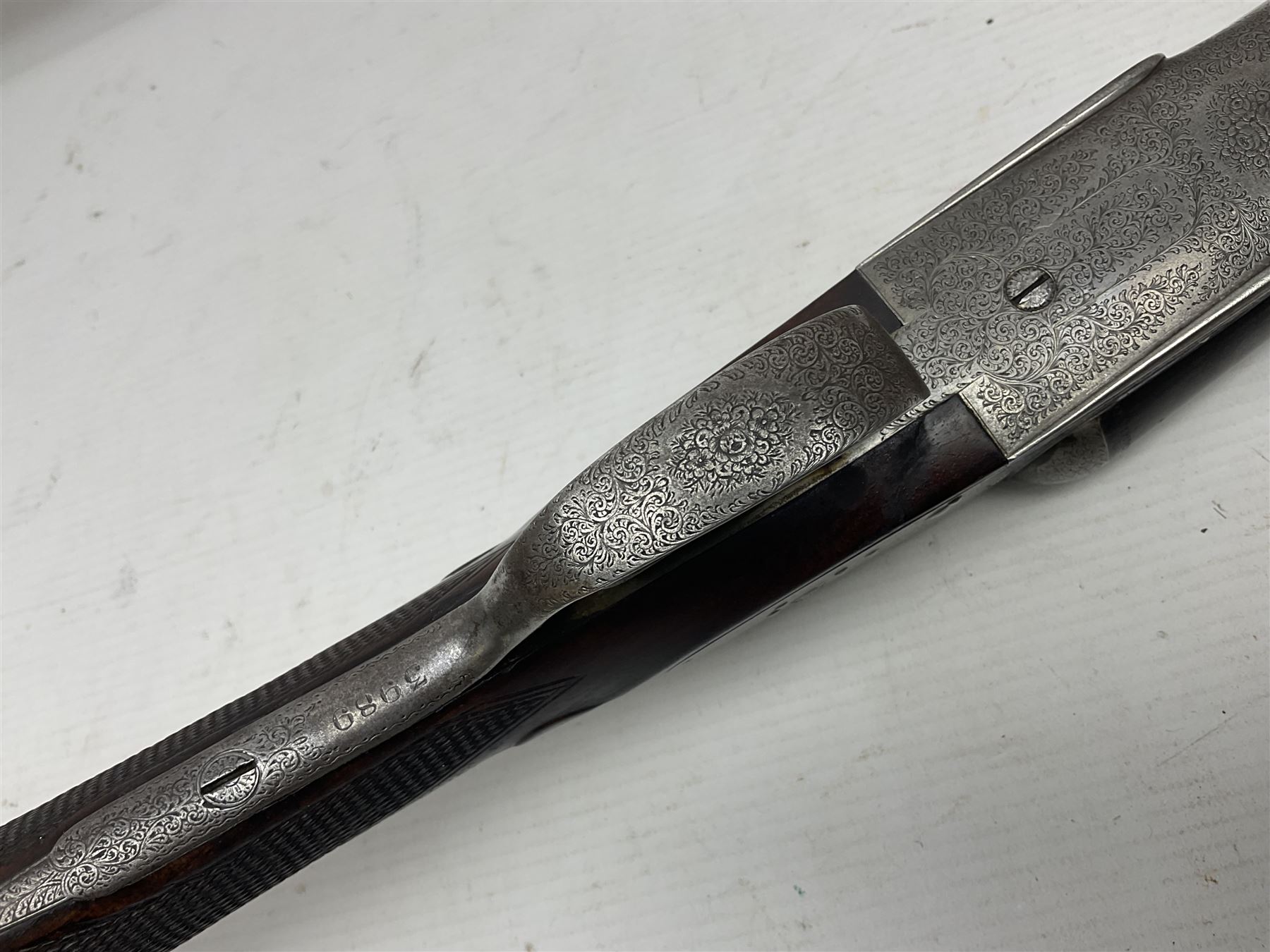 SHOTGUN CERTIFICATE REQUIRED - Thomas Horsley & Sons York 16-bore by 2 1/2
