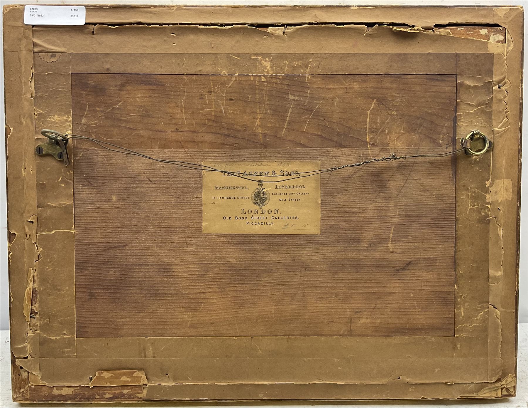 Harold Sutton Palmer (British 1854-1933): 'Richmond Yorkshire from the East', watercolour signed, titled on the mount 17cm x 27cm 
Provenance: with Thomas Agnew & Sons, London, label verso