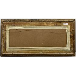 Thomas Sidney (British 19th Century): 'The Needles I.O.W.' and 'The Lion Rock near The Lizard - Cornwall', near pair watercolours signed, titled on mount 25cm x 70cm (2)