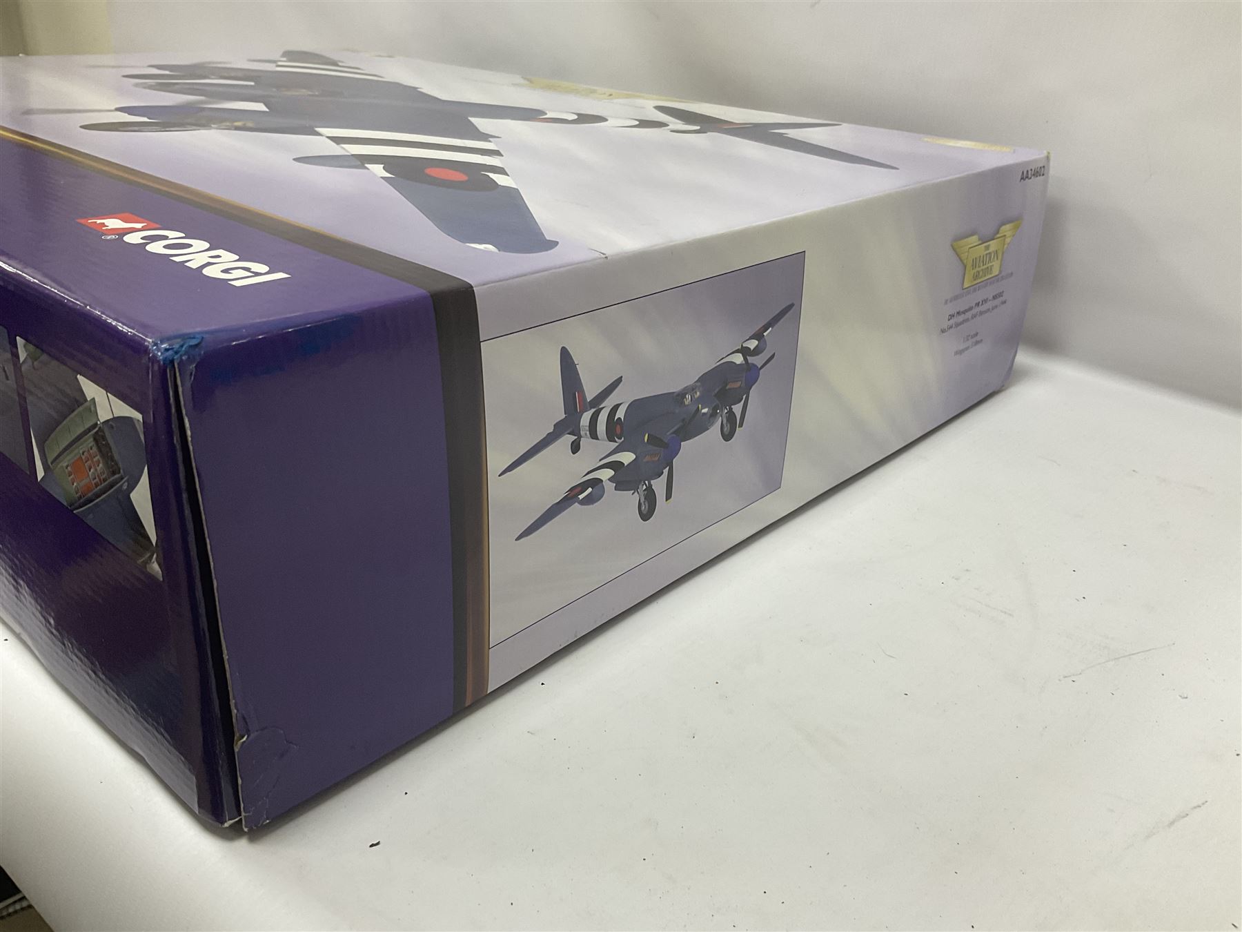 Corgi - Limited Edition Aviation Archive AA34602 1:32 scale D-Day 60th Anniversary DH Mosquito PR XVI-NS502, No. 544 Squadron, RAF Benson, June 1944; boxed 