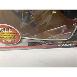 Corgi Aviation Archive Warbirds - seven series one and one series two, all boxed (8)