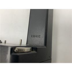 Olympus OM-1 camera body, serial no 913212, with 'Olympus OM-System F.Zuiko Auto-S 1:1.8 f=50mm' lens, serial no.74374, 'Vivitar wide angle MC 28mm 1:2.8 49mm' lens, serial no. 42042268, and Olympus OM winder 2