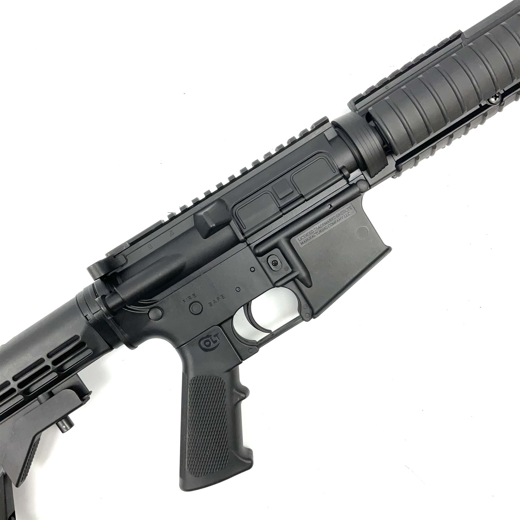 Umarex Colt M4 break barrel .177 air rifle with telescopic sight, L90cm