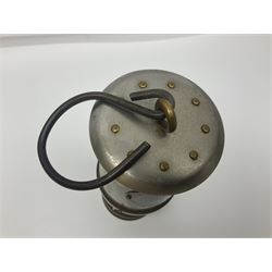 Miners Lamp by Protector Lamp & Lighting Co Ltd of Eccles, H25cm