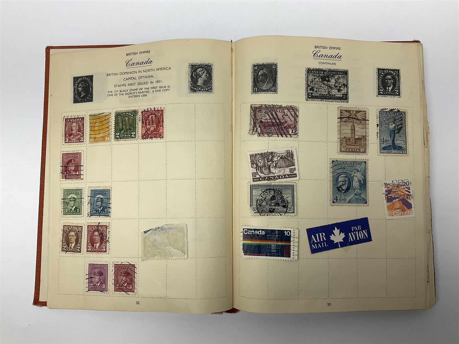 Queen Victoria 1889 crown coin, King George V 1935 crown, Queen Elizabeth II 1977 silver proof crown, small number of Great British pre 1947 silver coins, other pre-decimal coinage, World stamps including Argentina, Australia, Belgium, Canada, France, Germany etc 