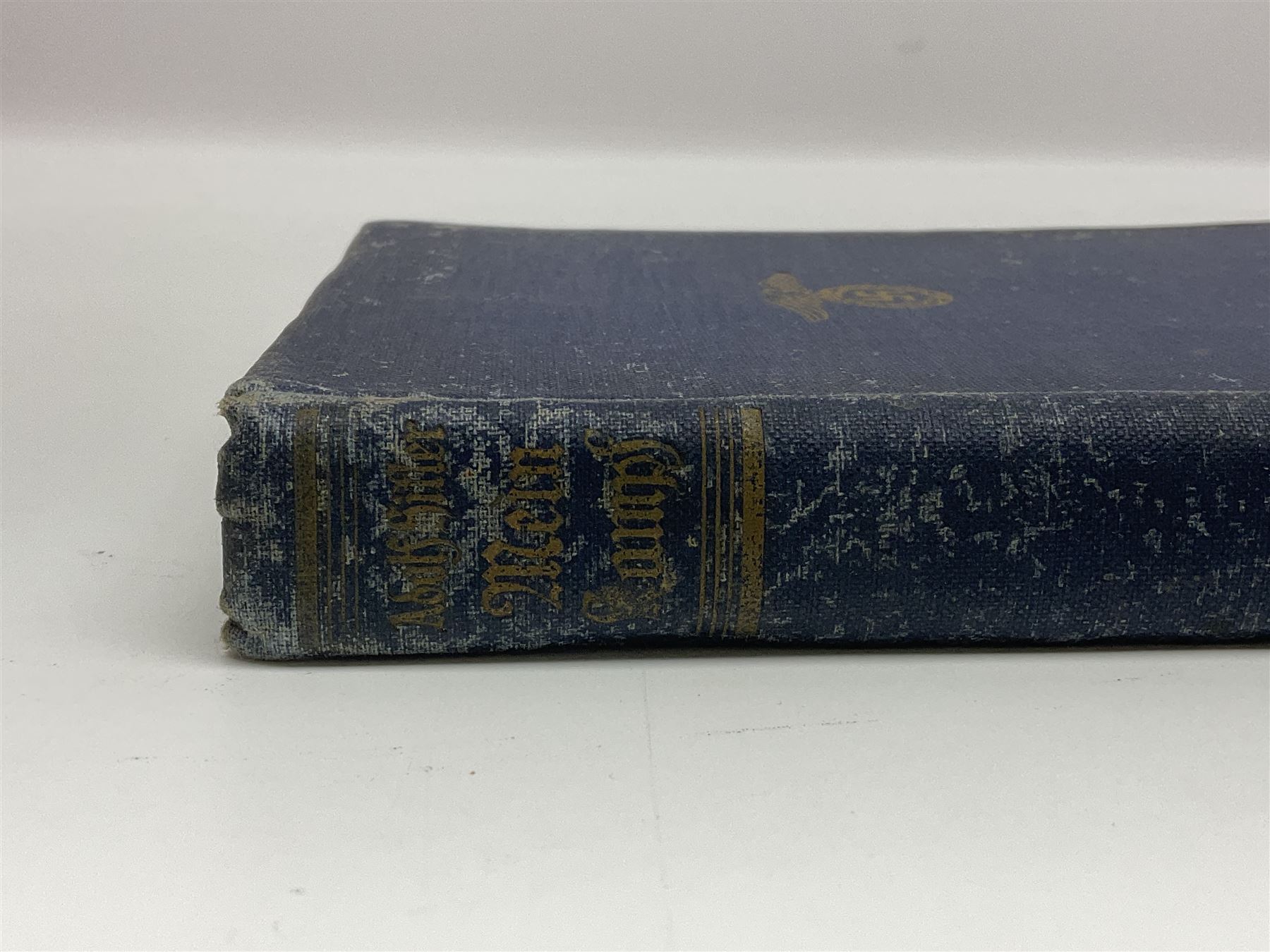 Hitler Adolf: Mein Kampf. Unexpurgated edition. Two volumes in one. 1942. English text. Blue cloth/gilt covers.