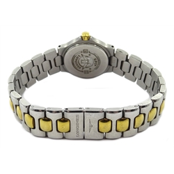  Longines Conquest ladies quartz, stainless steel bracelet wristwatch  
