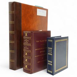 K S Ranjitsinhi - Jubilee Book of Cricket 1897, rebound in full calf and incorporating app...