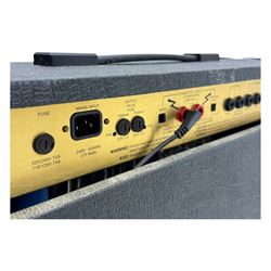 Marshall JCM 900 Model 4102 100W Hi Gain Dual Reverb guitar amplifier with Marshall pedal, amp H50cm